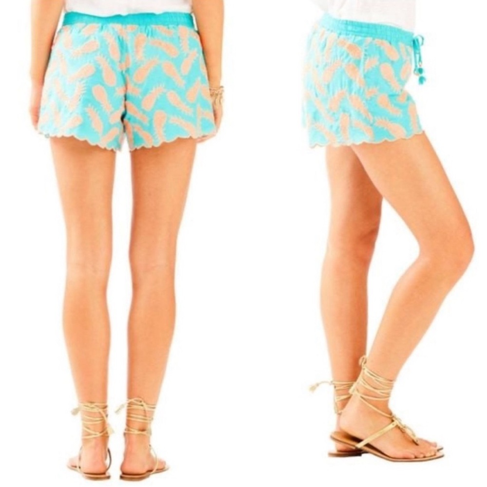 Lilly Pulitzer pineapple shorts